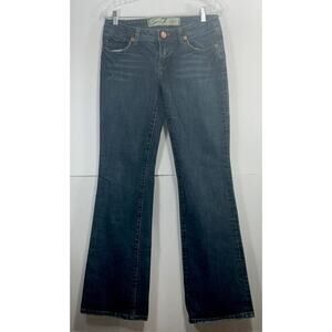 Seven 7 Jeans Embroidered Premium Denim Size 30 Flare